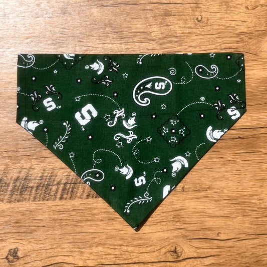 Bandana—MI State Spartans Paisley