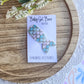 Mermaid Tail Snap Clip—Aqua/Pink