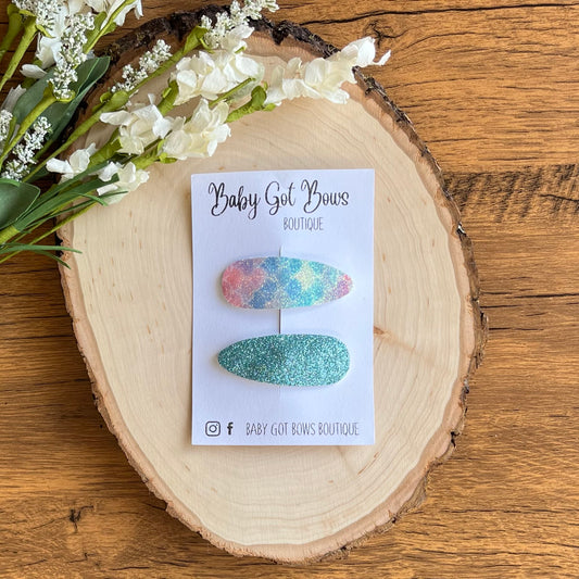 Snap Clip Set—Mermaid