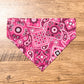 Bandana—Hot Pink Paisley